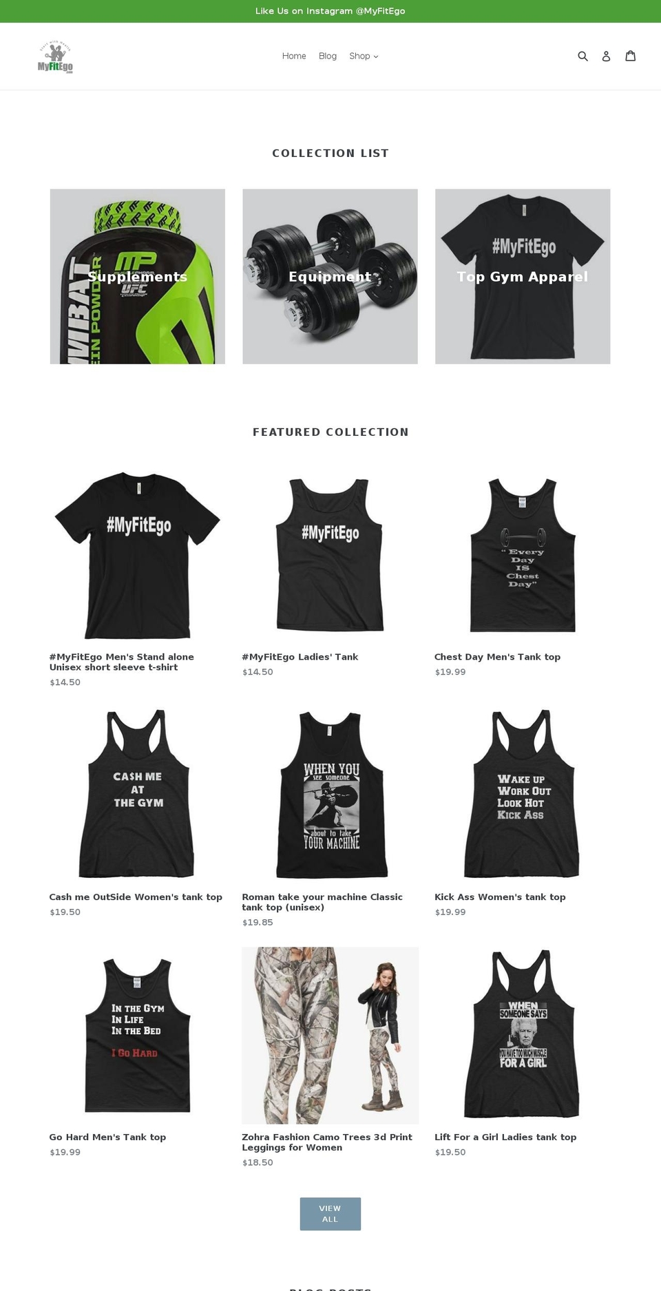 myfitego.com shopify website screenshot