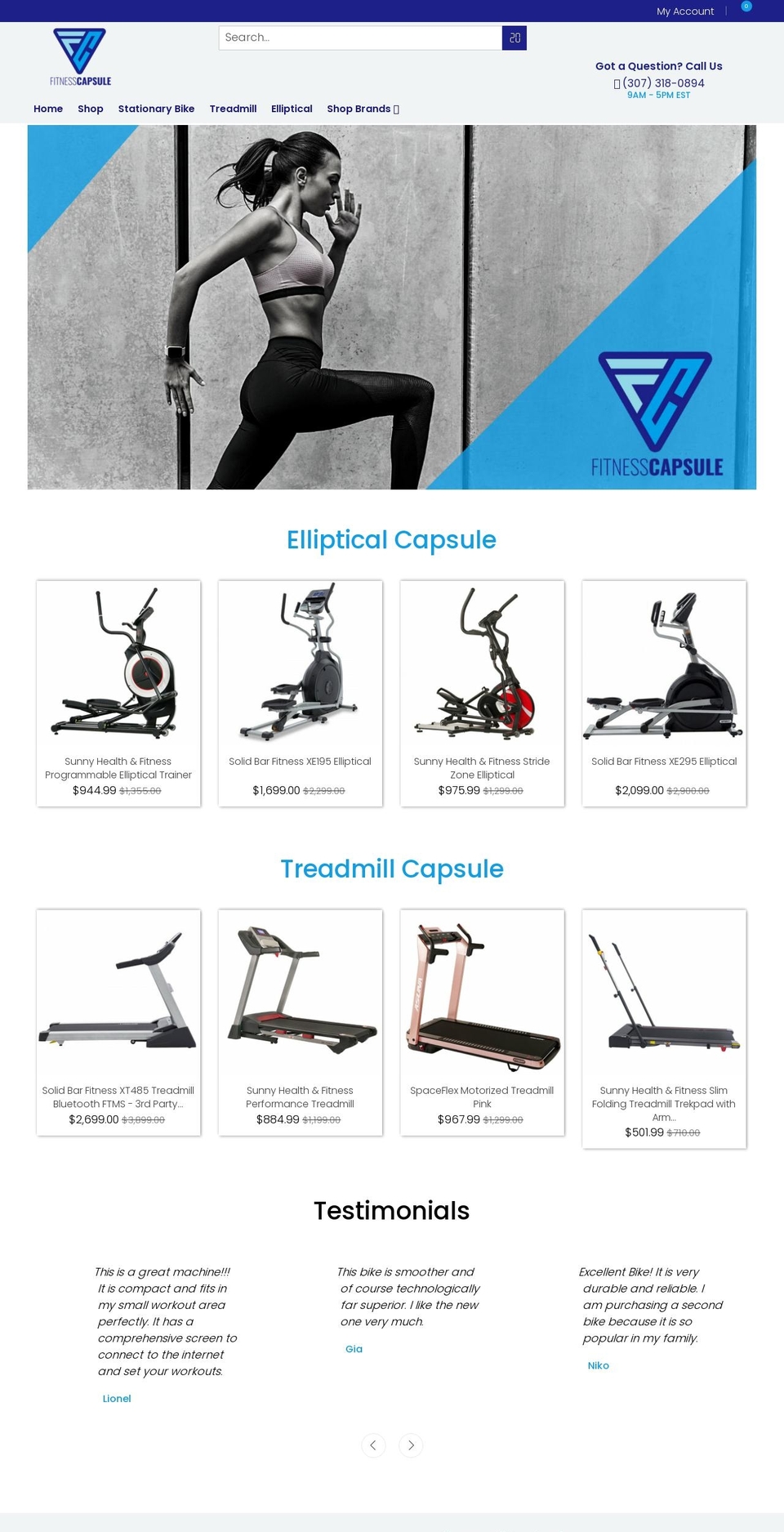 myfitnesscapsule.com shopify website screenshot