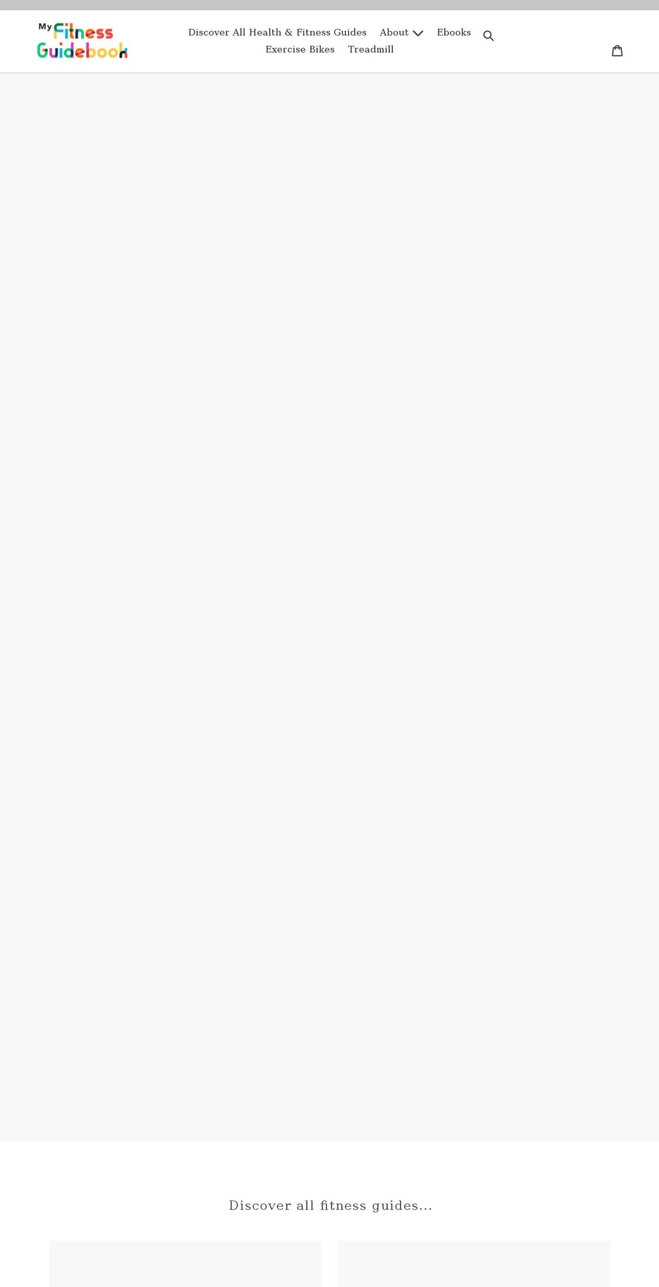 myfitnessguidebook.com shopify website screenshot