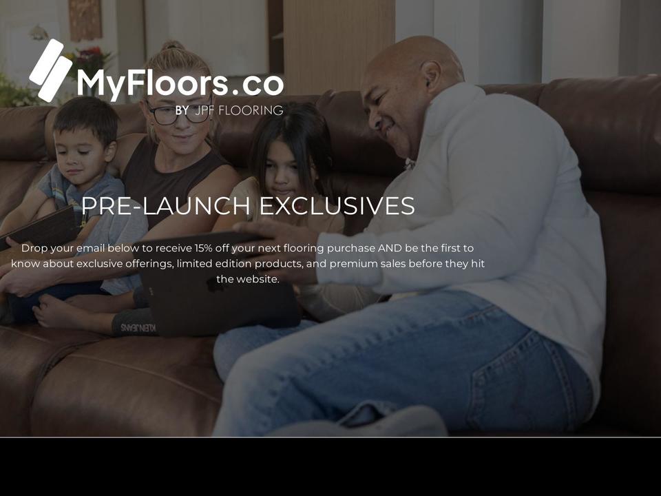 myfloors.co shopify website screenshot