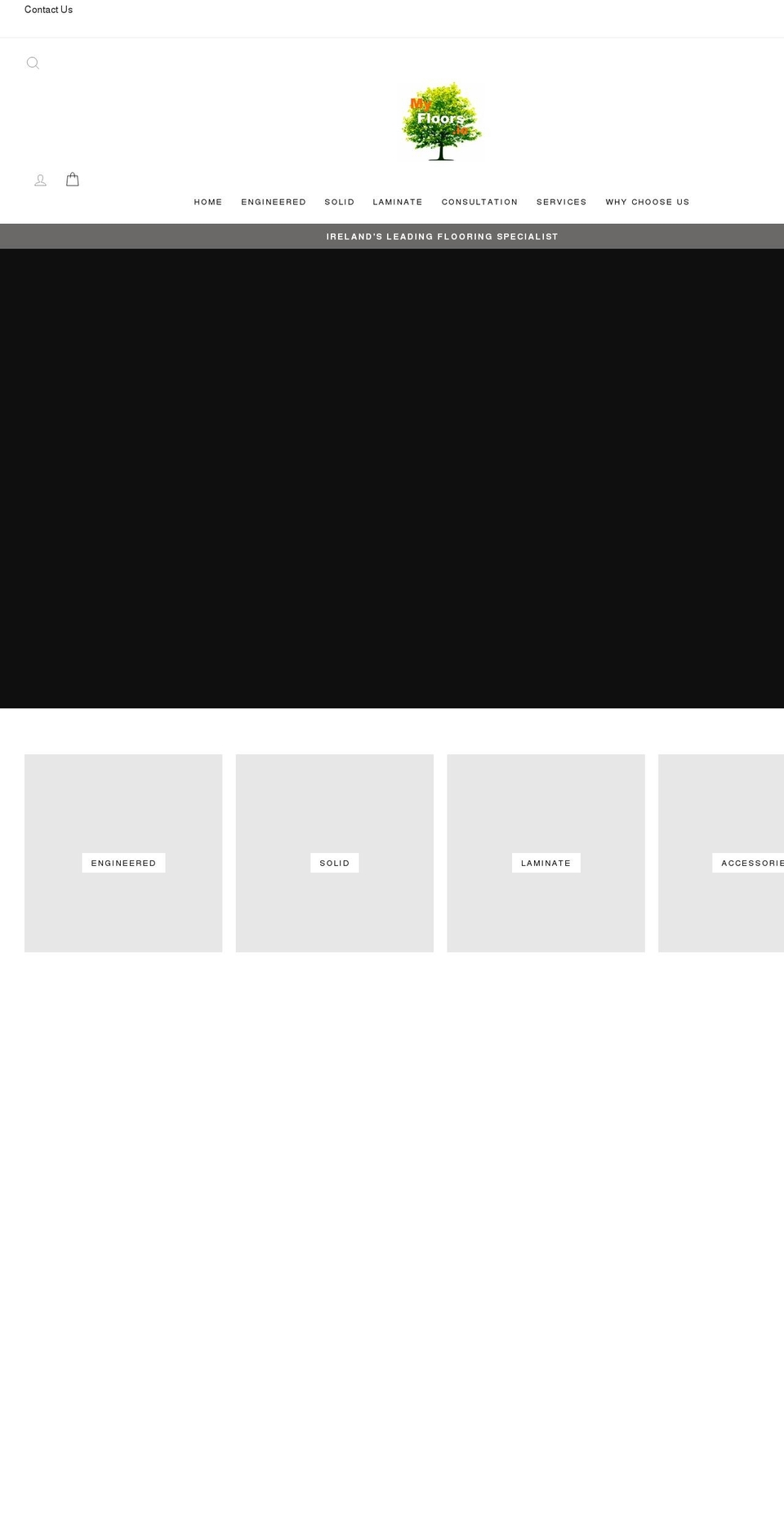 myfloors.ie shopify website screenshot