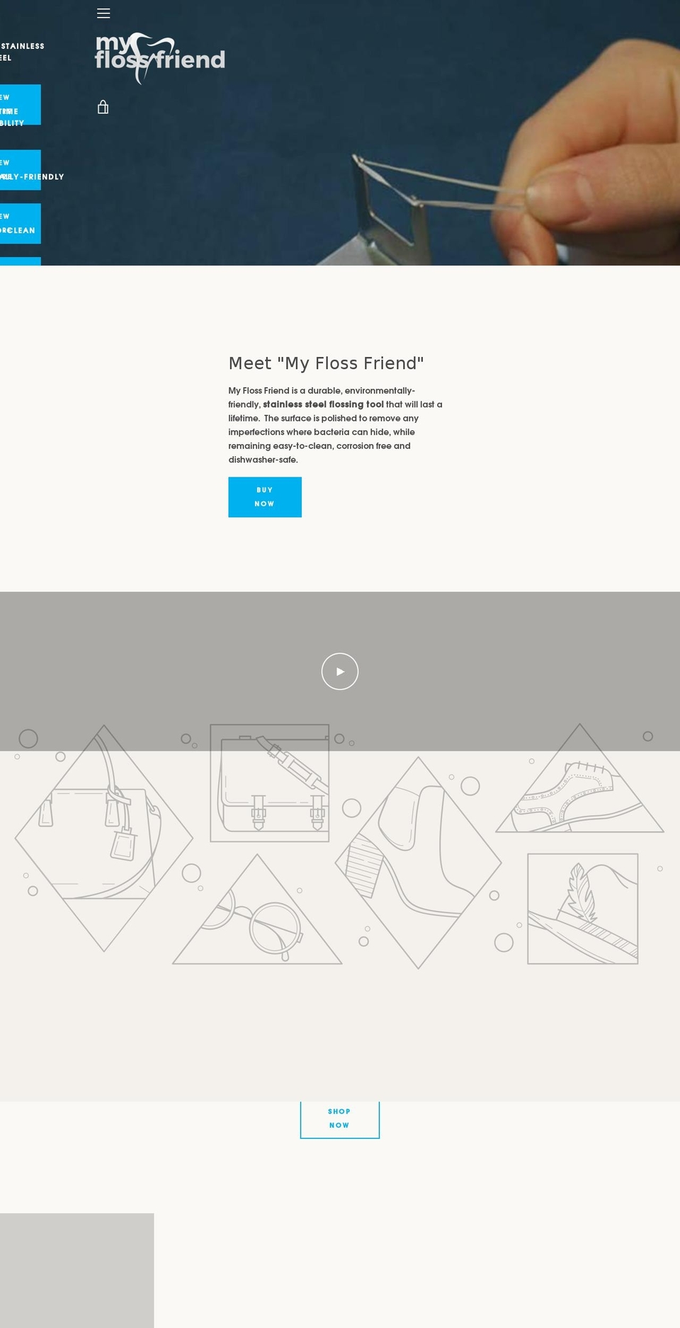 myflossfriend.com — Shopify storefront screenshot