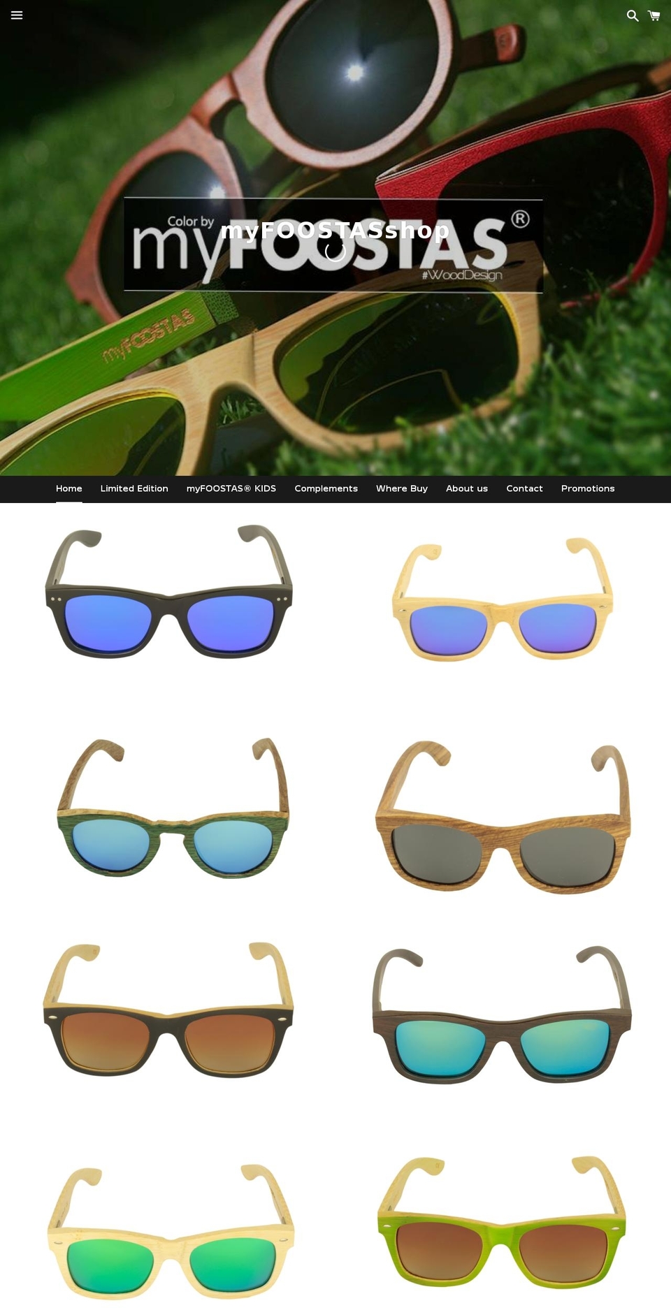 myfoostas.com shopify website screenshot