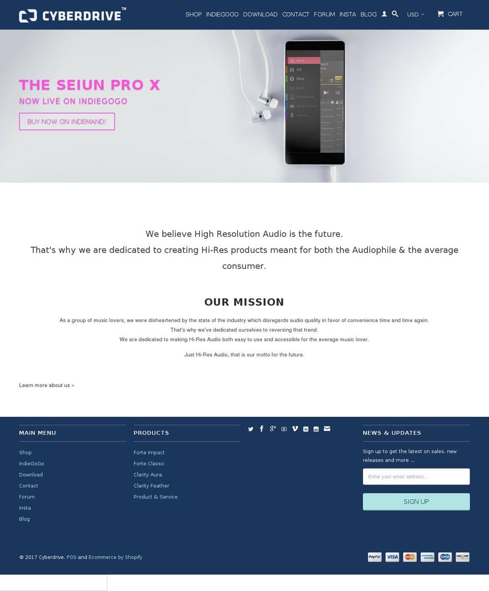 myforteaudio.com shopify website screenshot