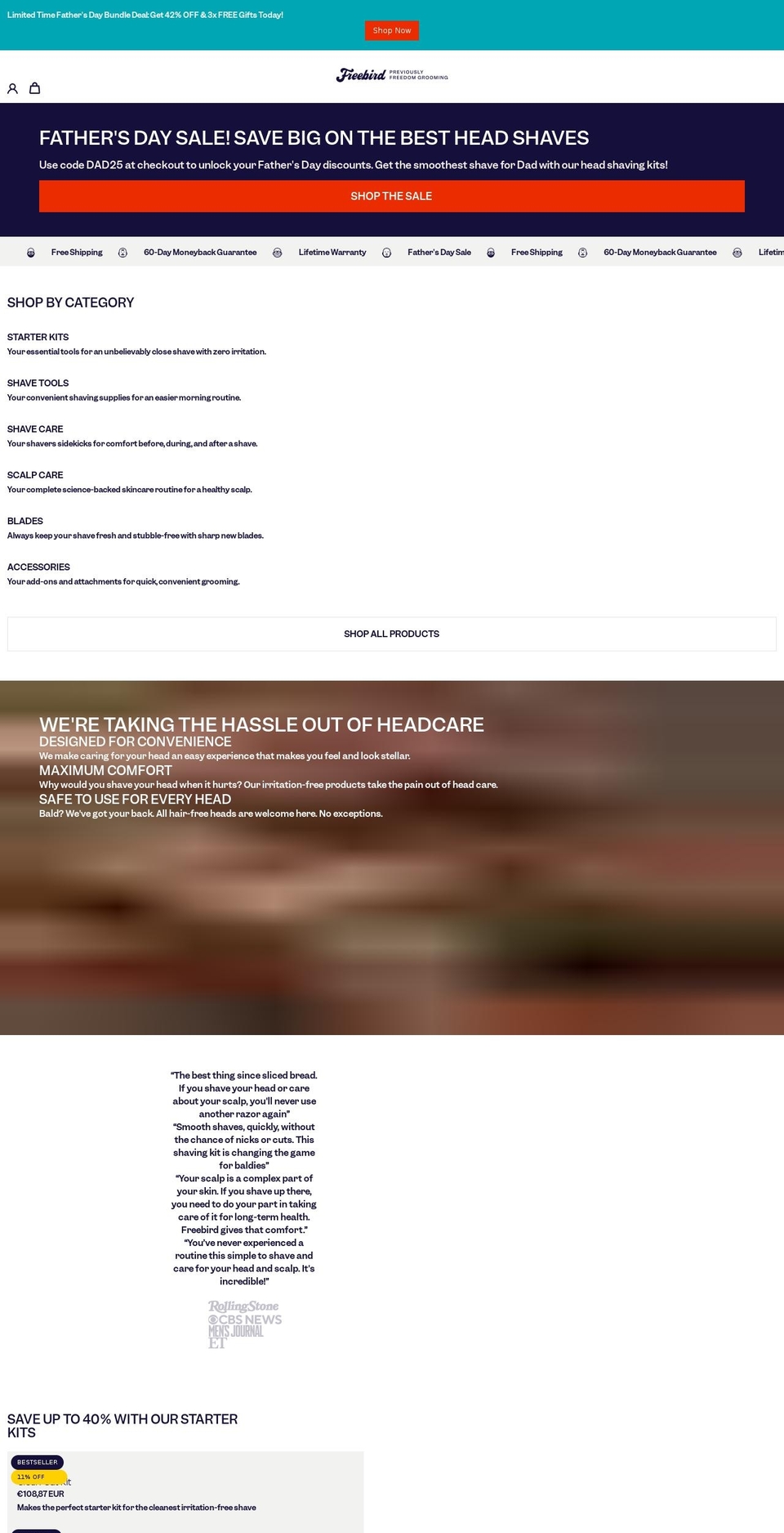 myfreebird.com shopify website screenshot