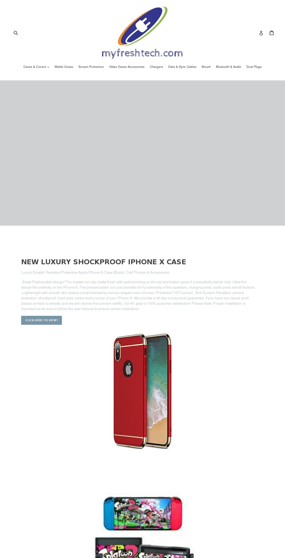 myfreshtech.com — Shopify storefront screenshot