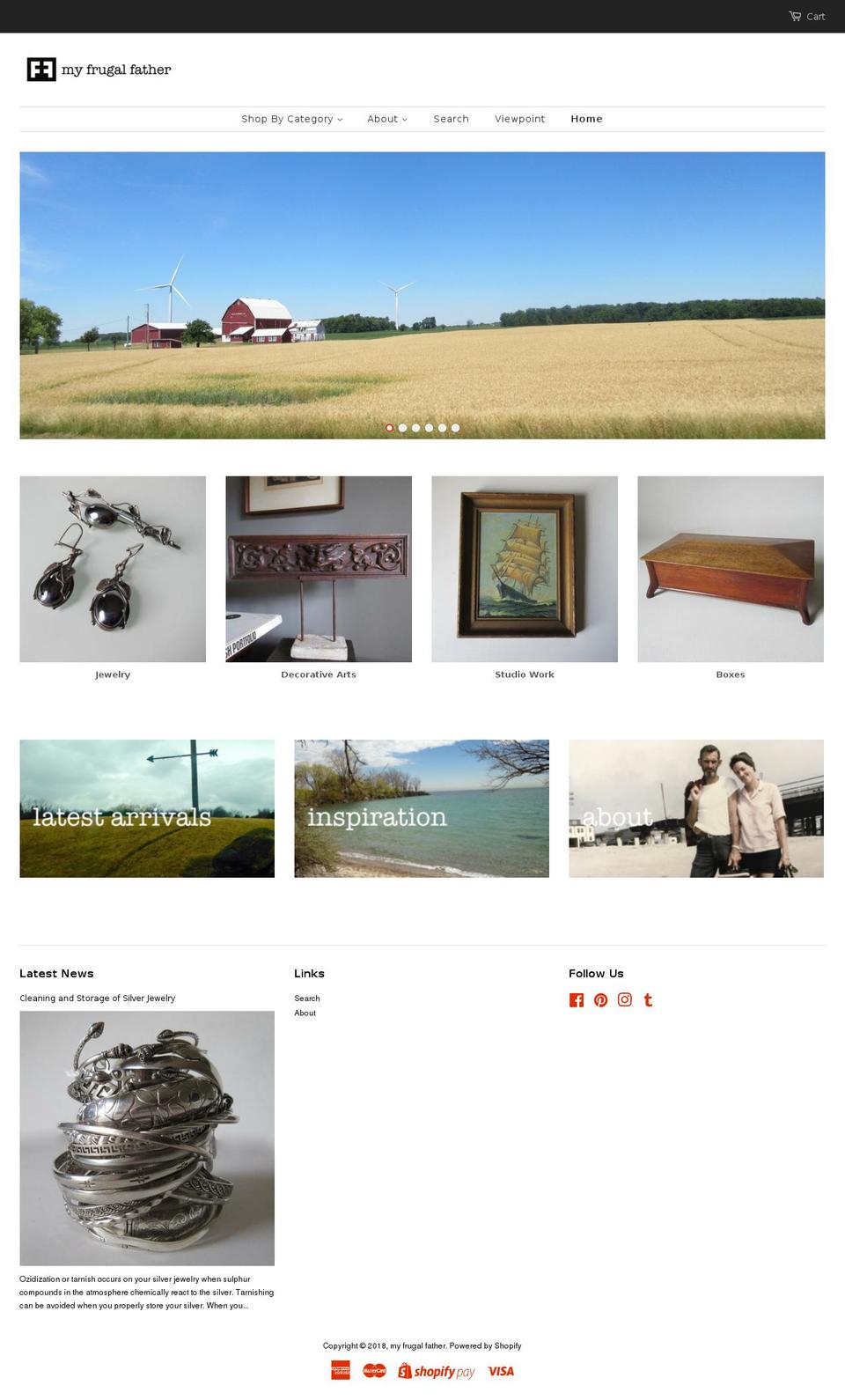 myfrugalfather.com shopify website screenshot