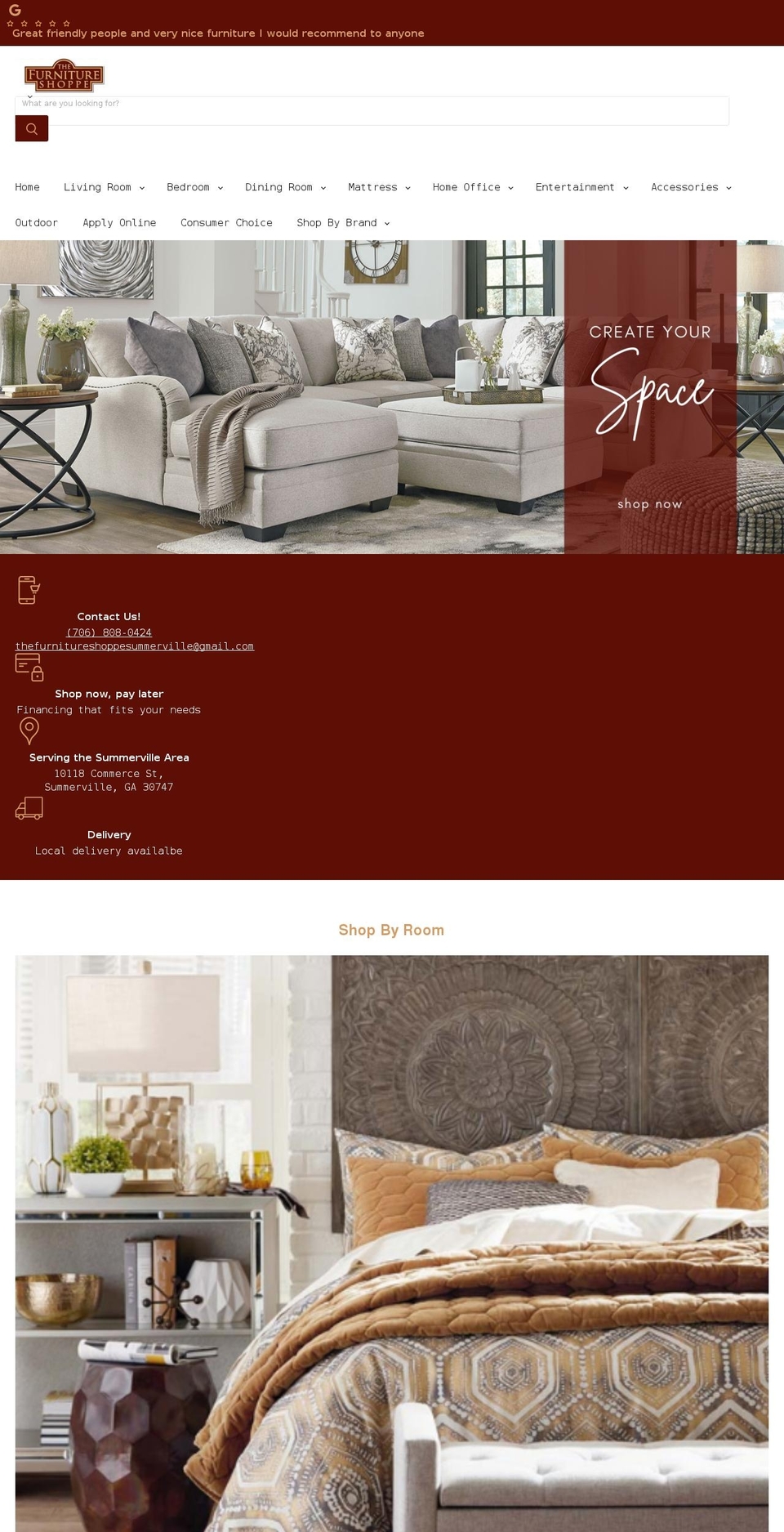 myfurnitureshoppe.com shopify website screenshot