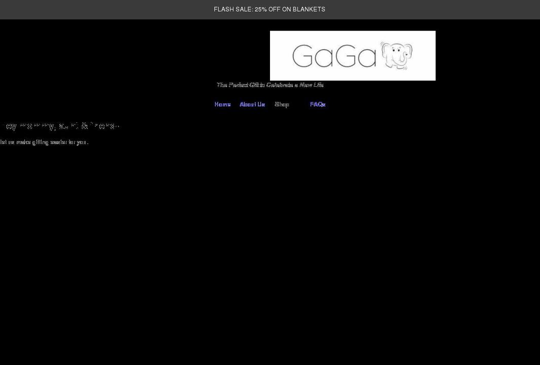 mygagababy.com shopify website screenshot