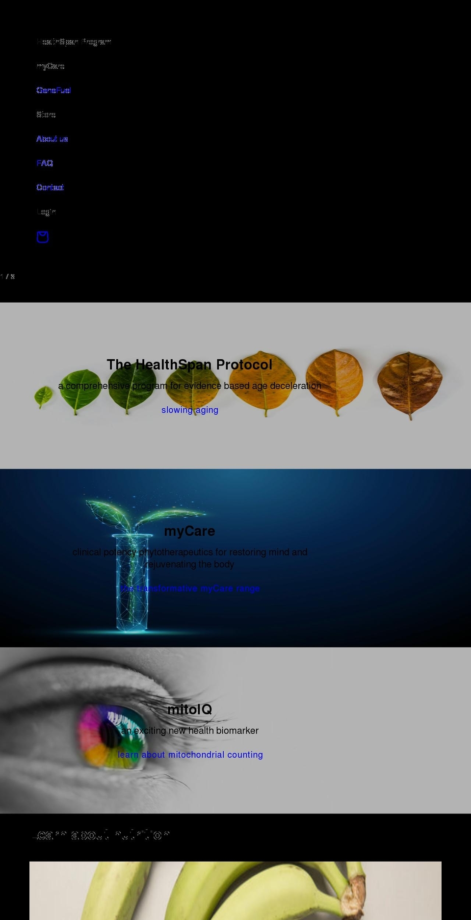 mygene.com.au shopify website screenshot