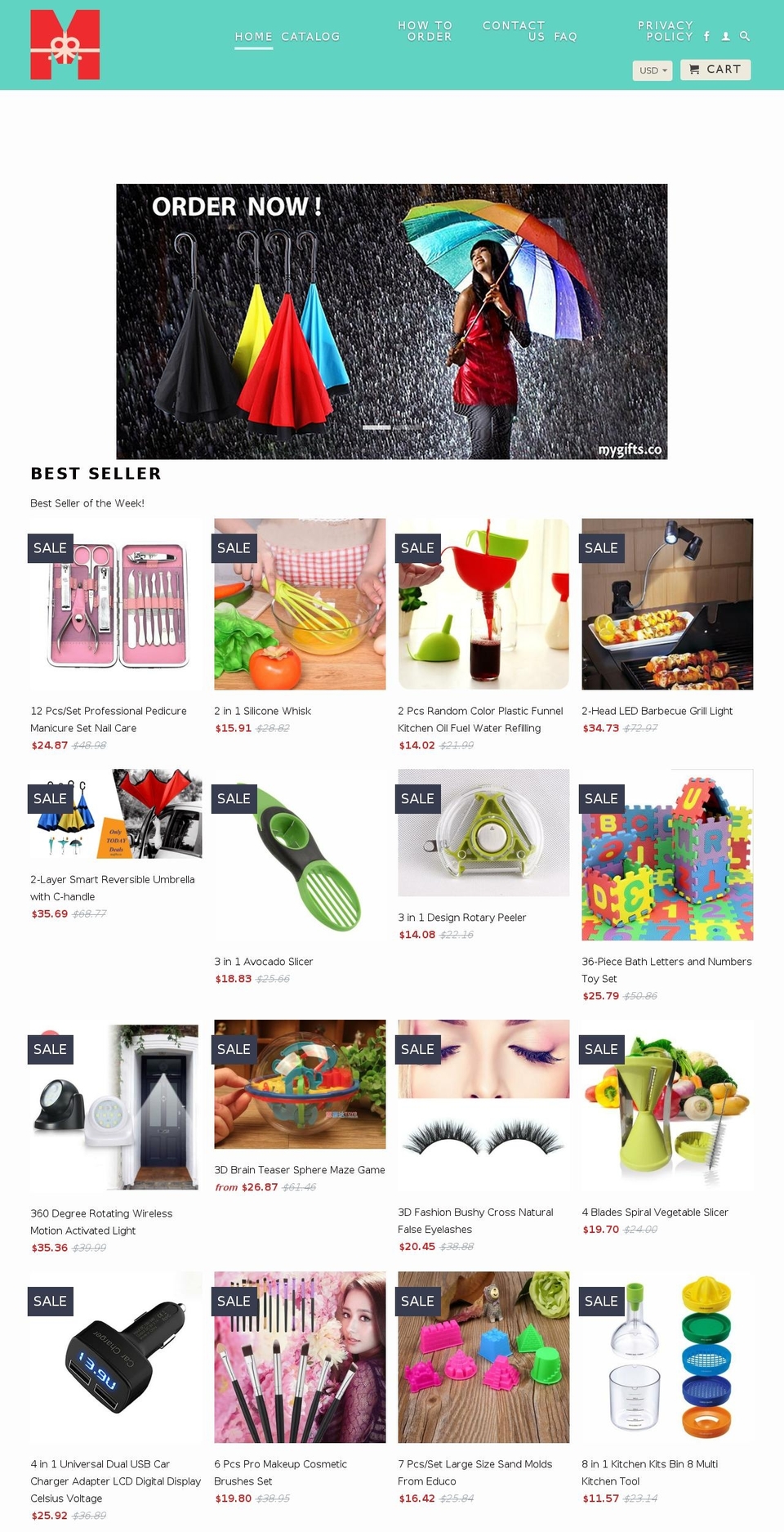 mygifts.co shopify website screenshot