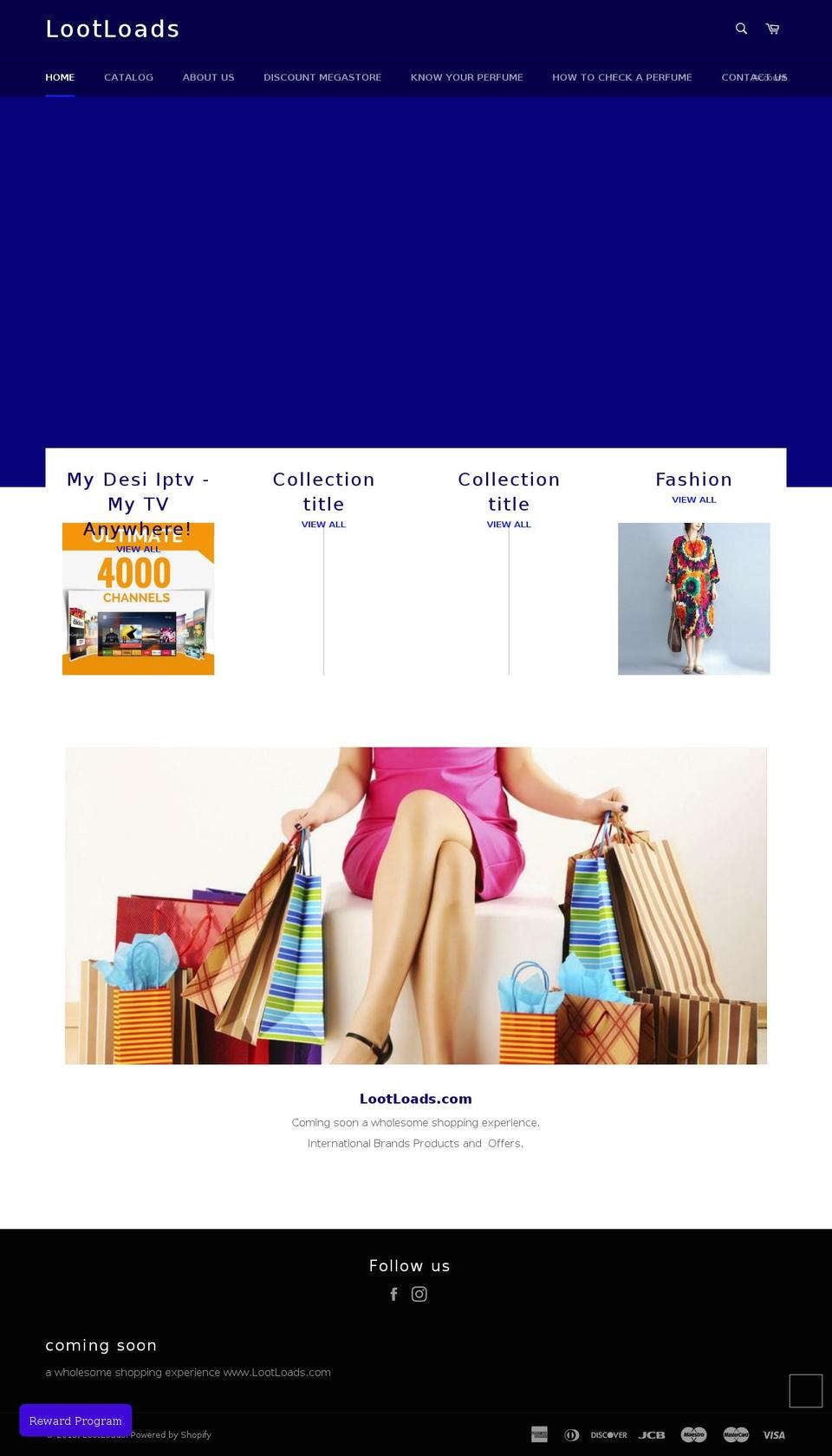 myglobaliptv.com — Shopify storefront screenshot