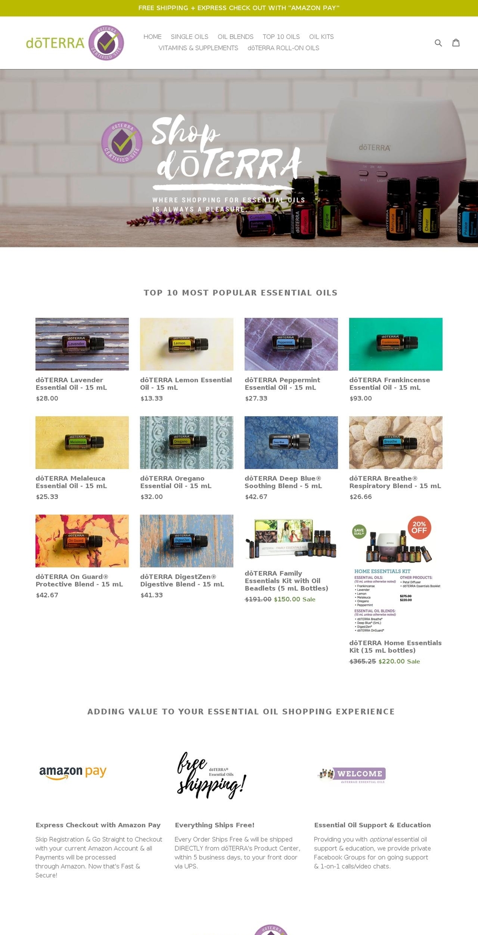 mygottera.com — Shopify storefront screenshot