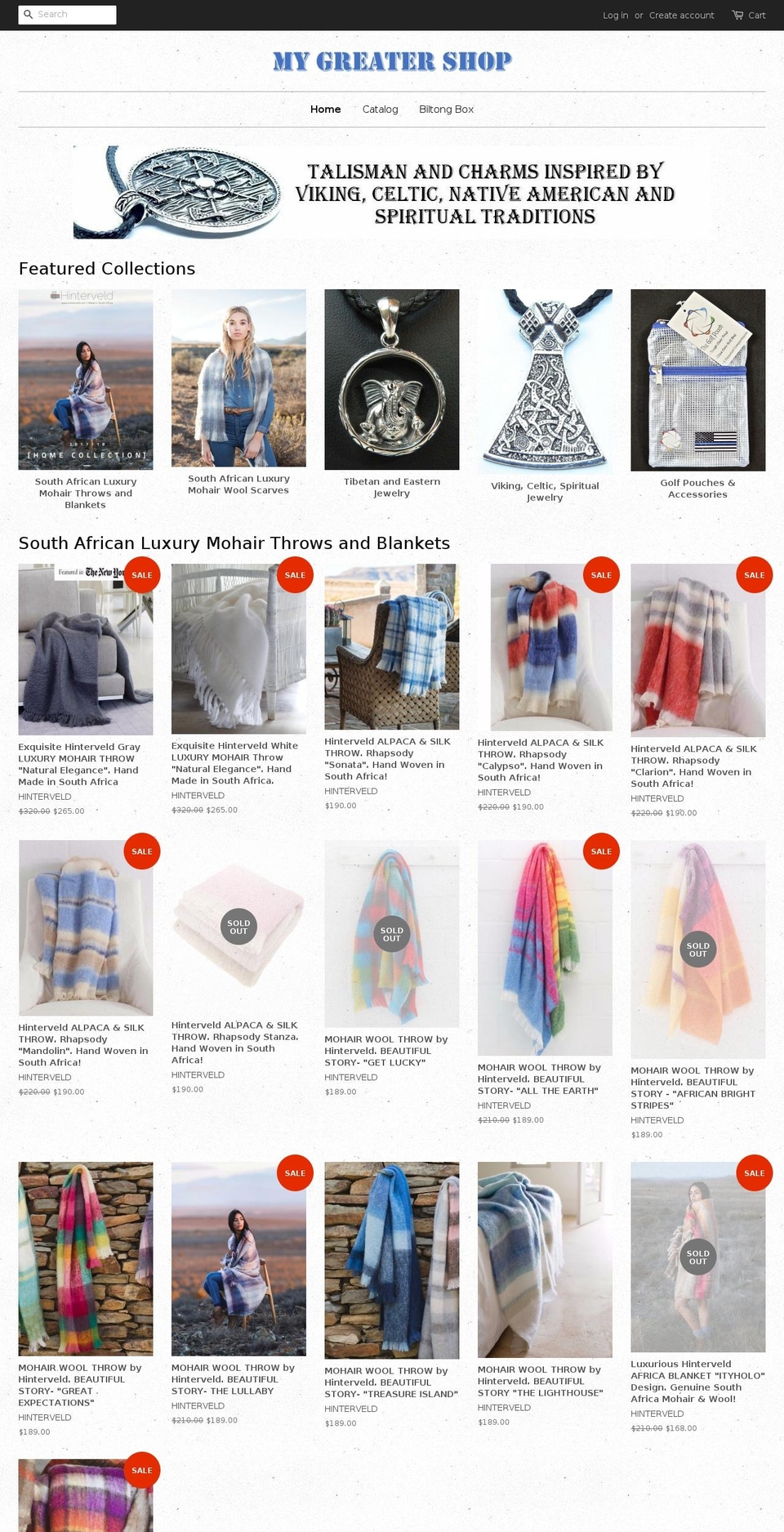 mygreatershop.com — Shopify storefront screenshot