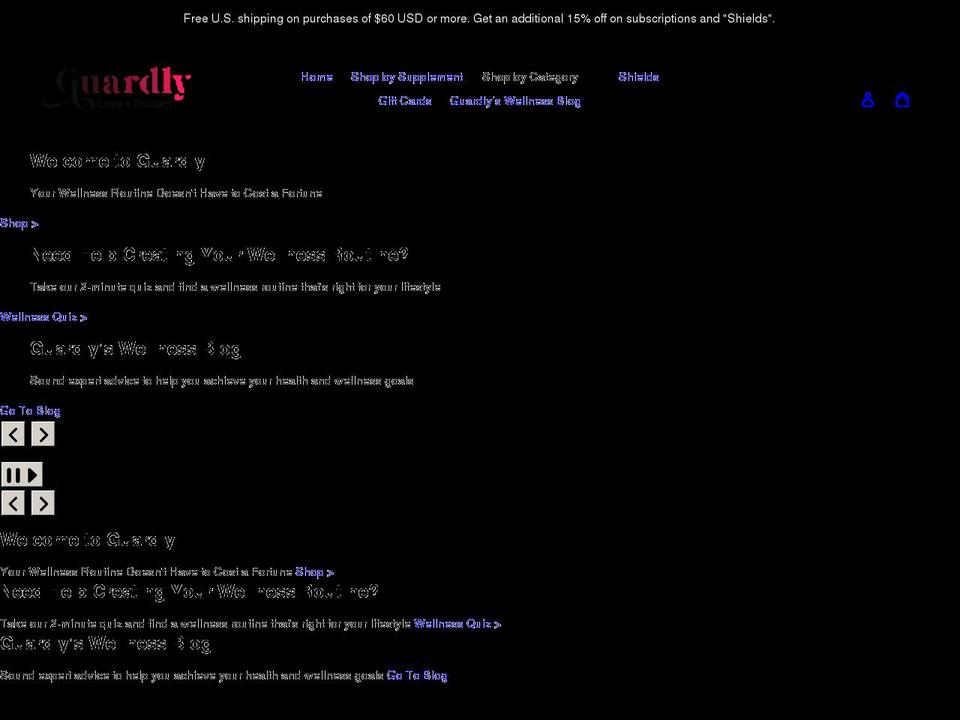 myguardly.com shopify website screenshot