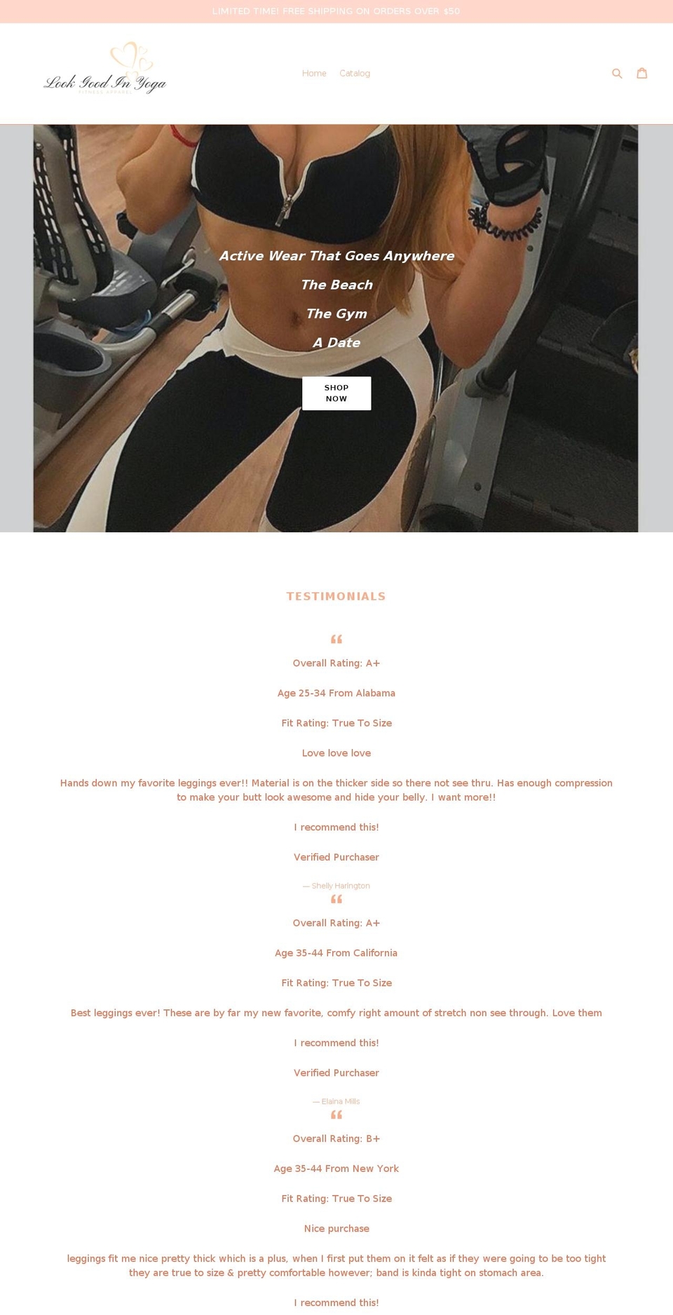 mygymdate.com — Shopify storefront screenshot