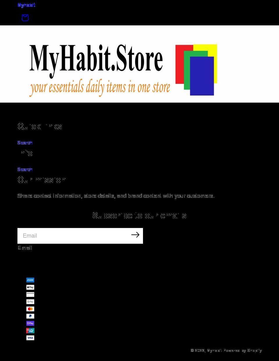 myhabit.store shopify website screenshot