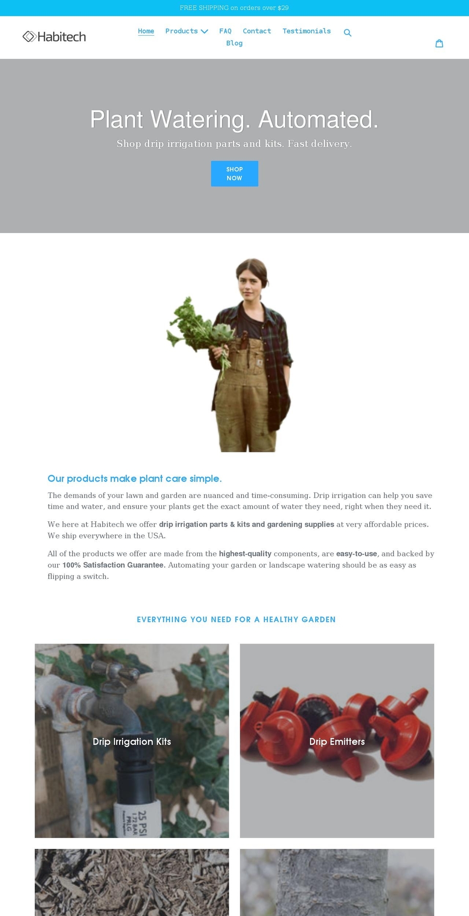 myhabitech.com shopify website screenshot