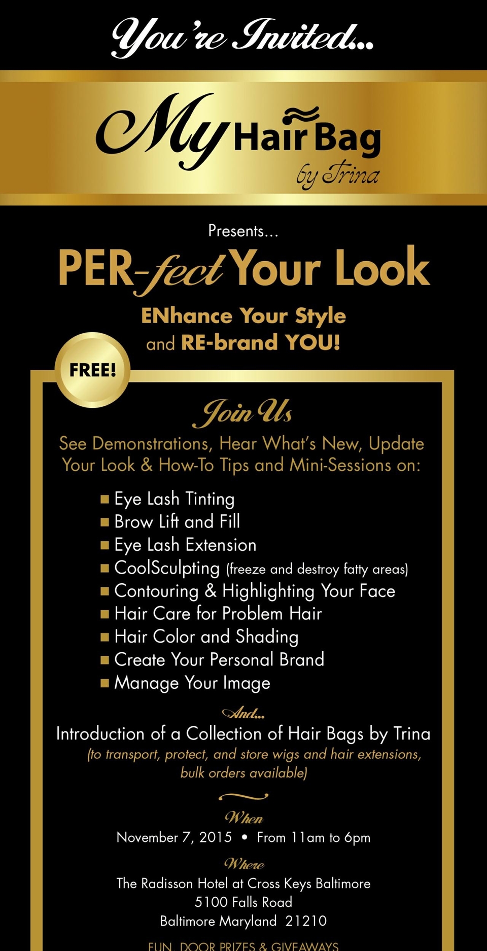 myhairbag.com shopify website screenshot