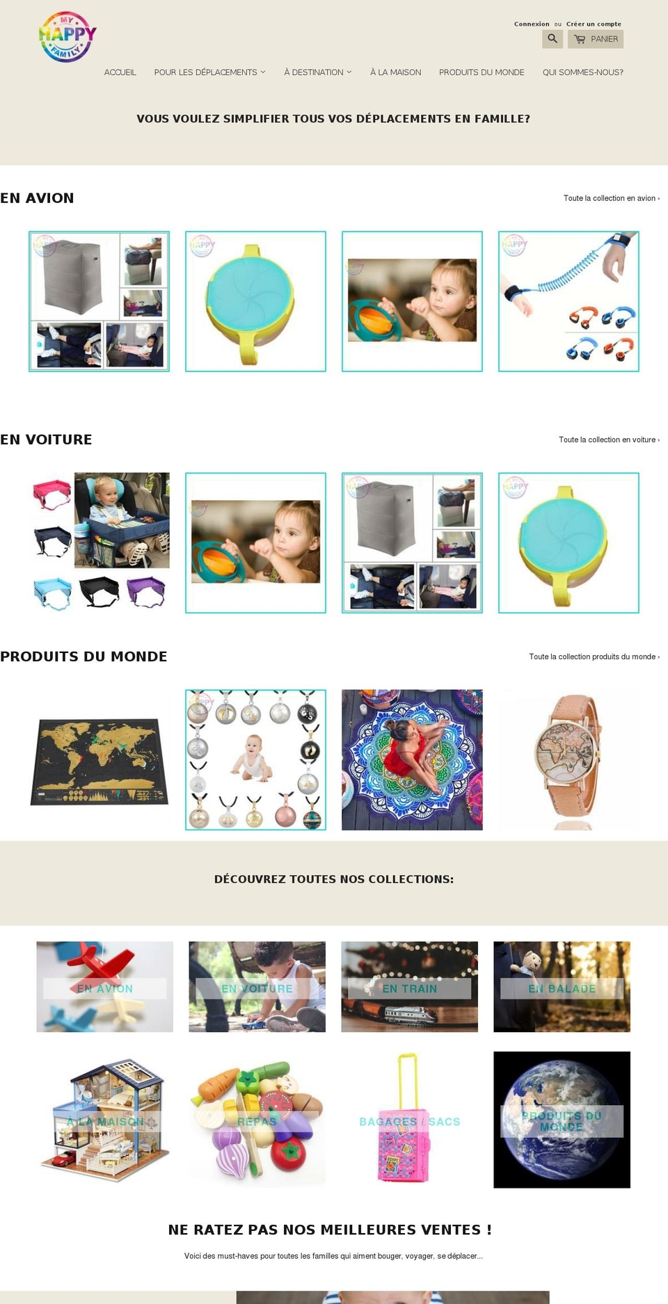 speedfly-1-05 Shopify theme site example myhappy-family.com