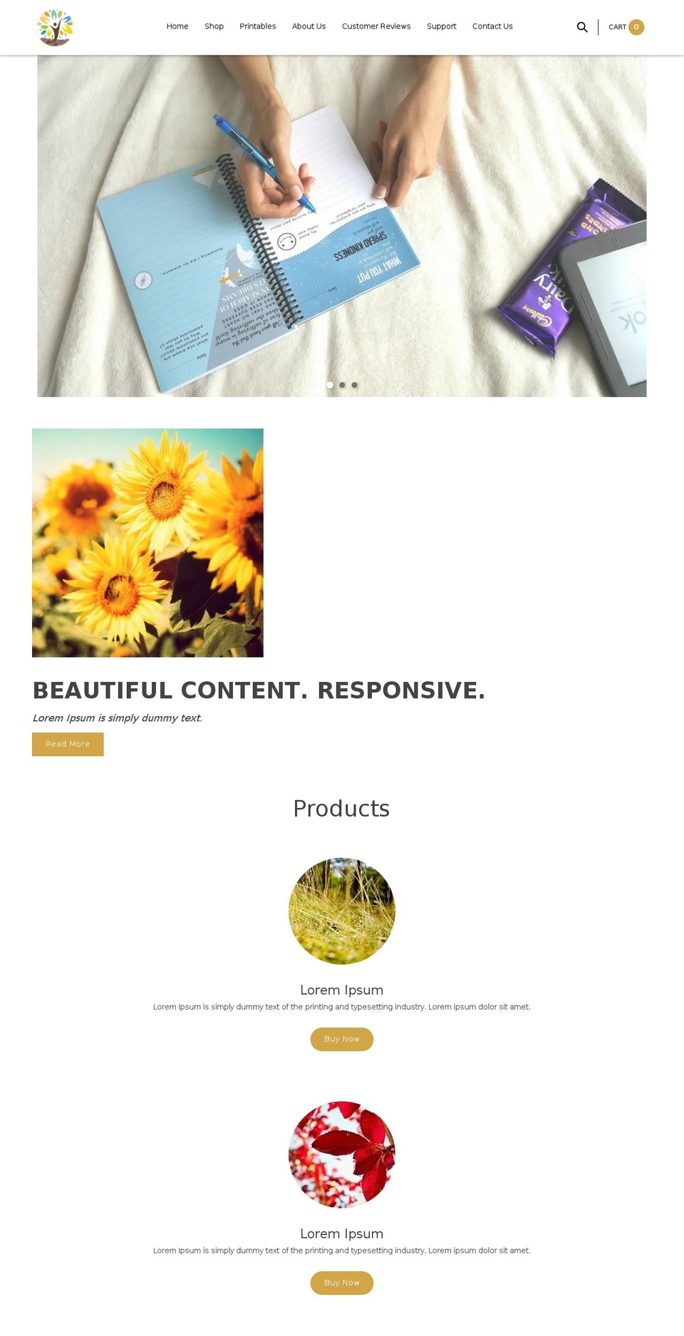 myhappyseeds.com — Shopify storefront screenshot