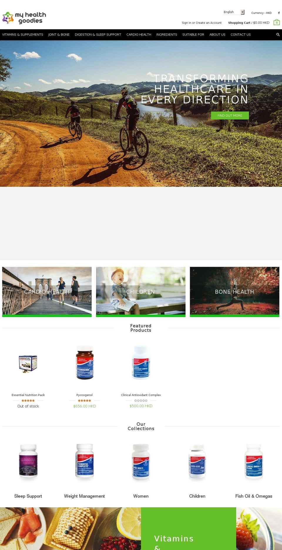 rt-material-v1-5 Shopify theme site example myhealthgoodies.com