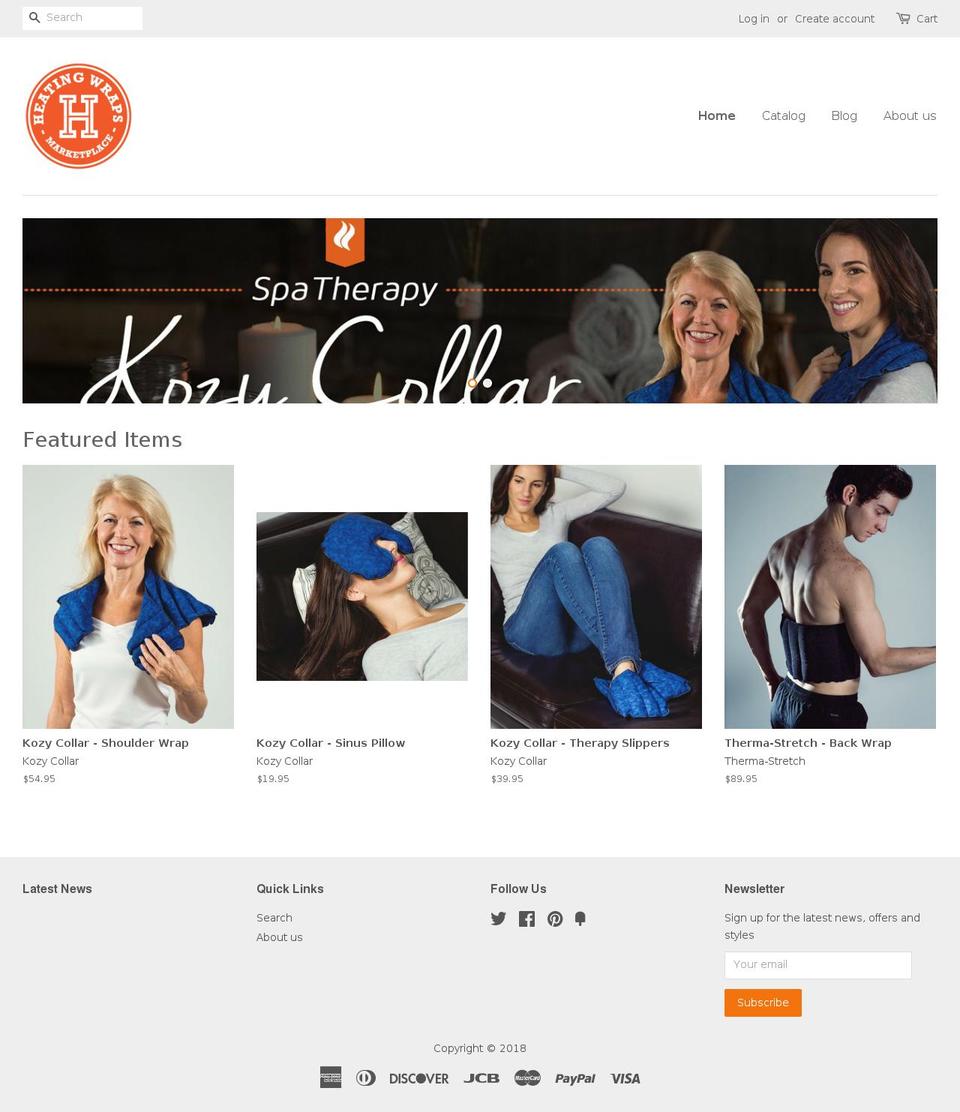 myheatingpad.com — Shopify storefront screenshot