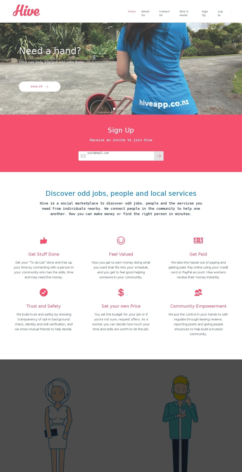 myhiveapp.com shopify website screenshot