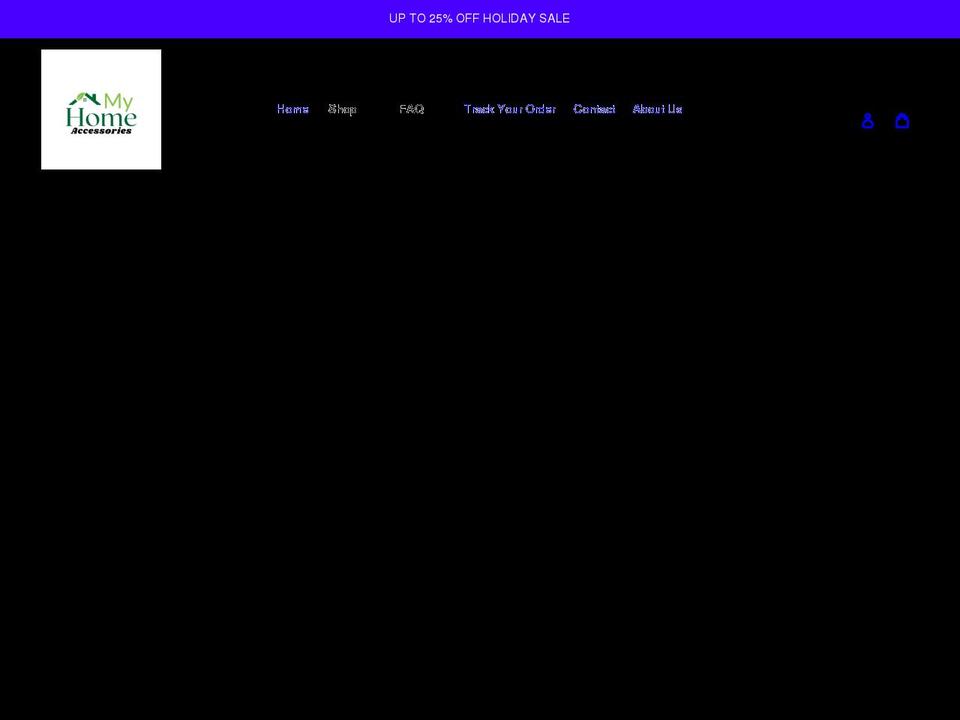 myhome-accessories.com shopify website screenshot