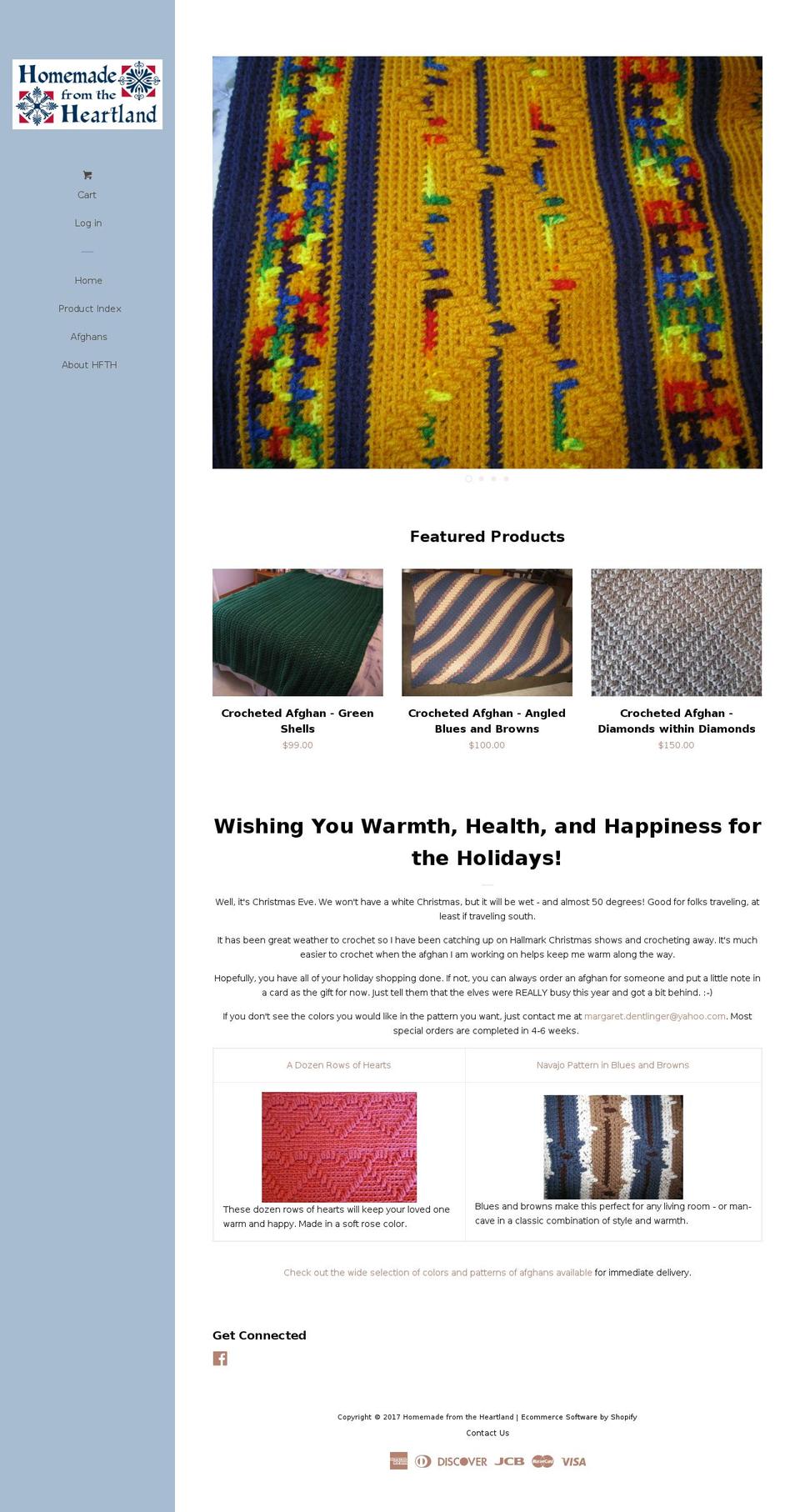 myhomeandheart.com shopify website screenshot