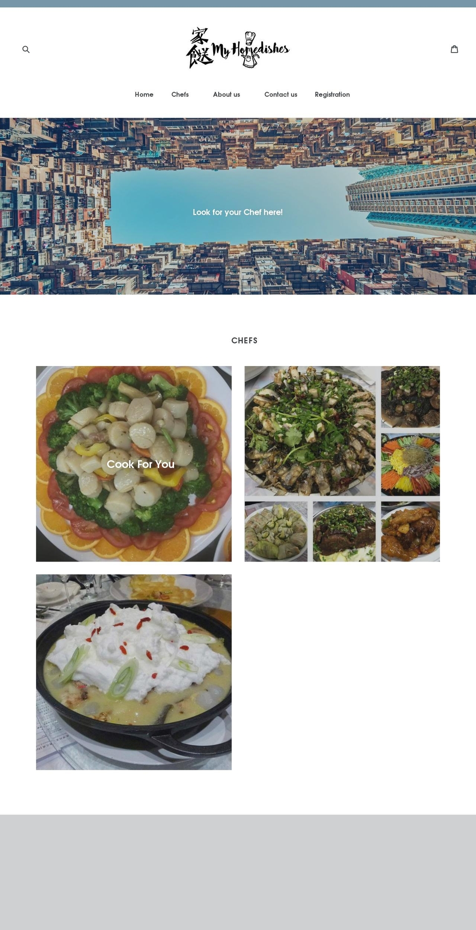 myhomedishes.com shopify website screenshot