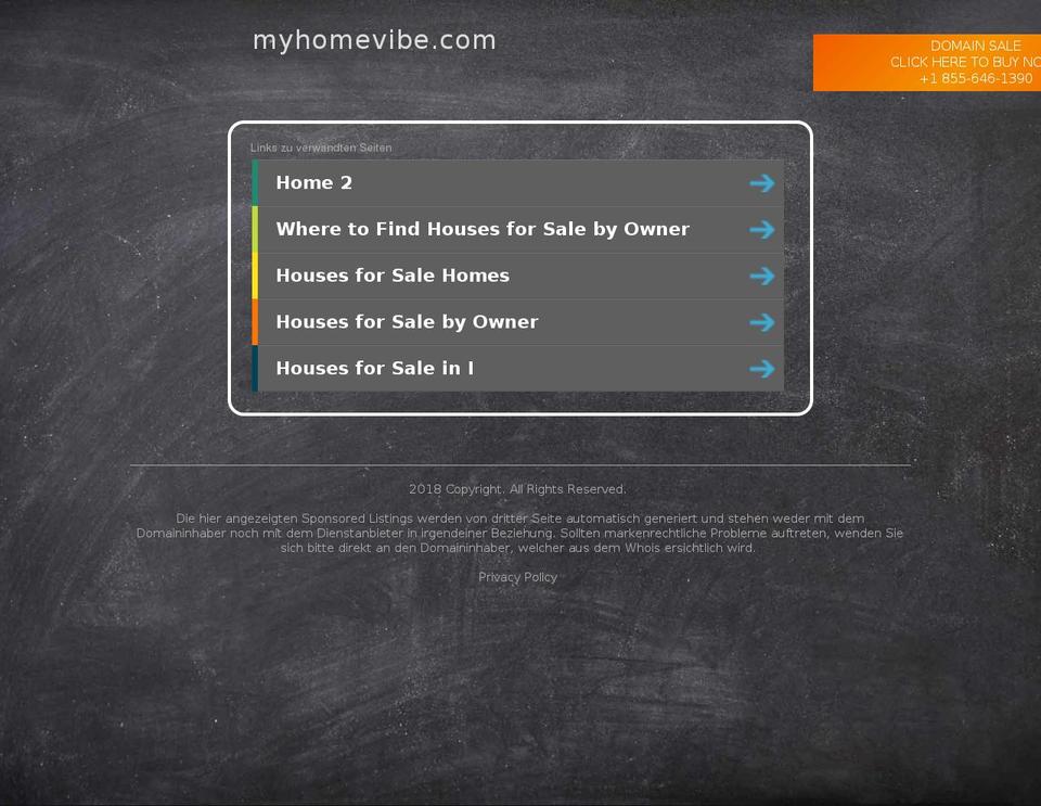 myhomevibe.com shopify website screenshot