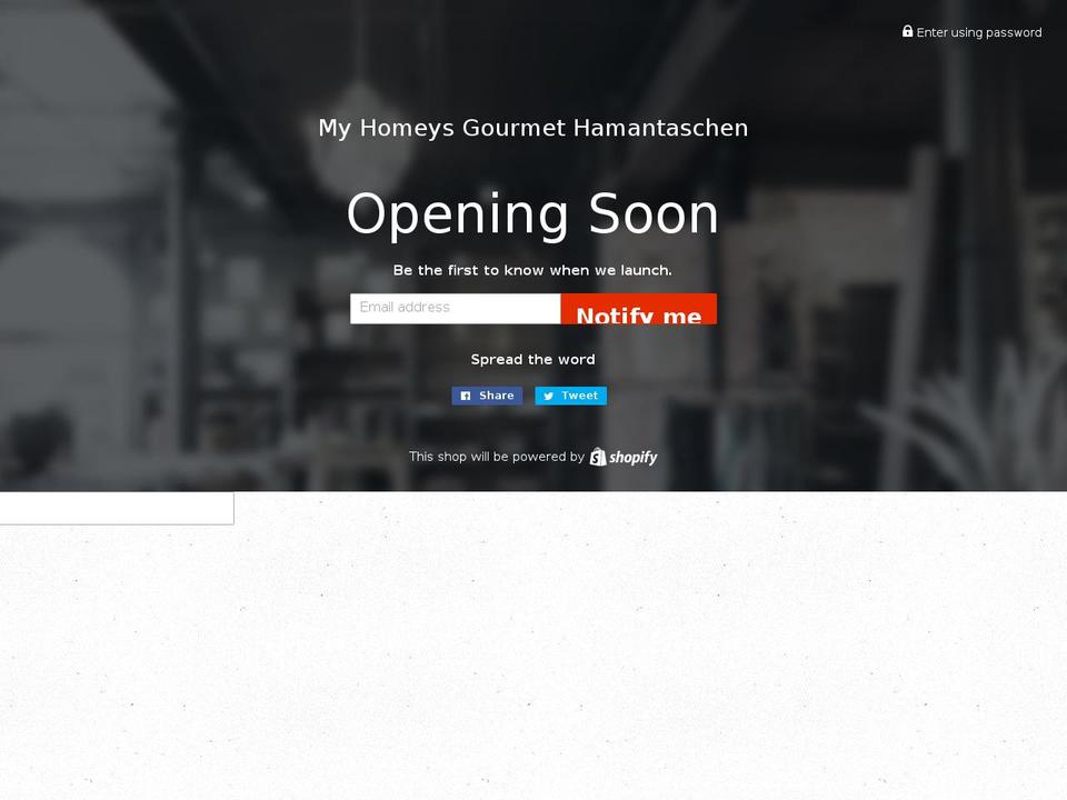 myhomeys.com shopify website screenshot