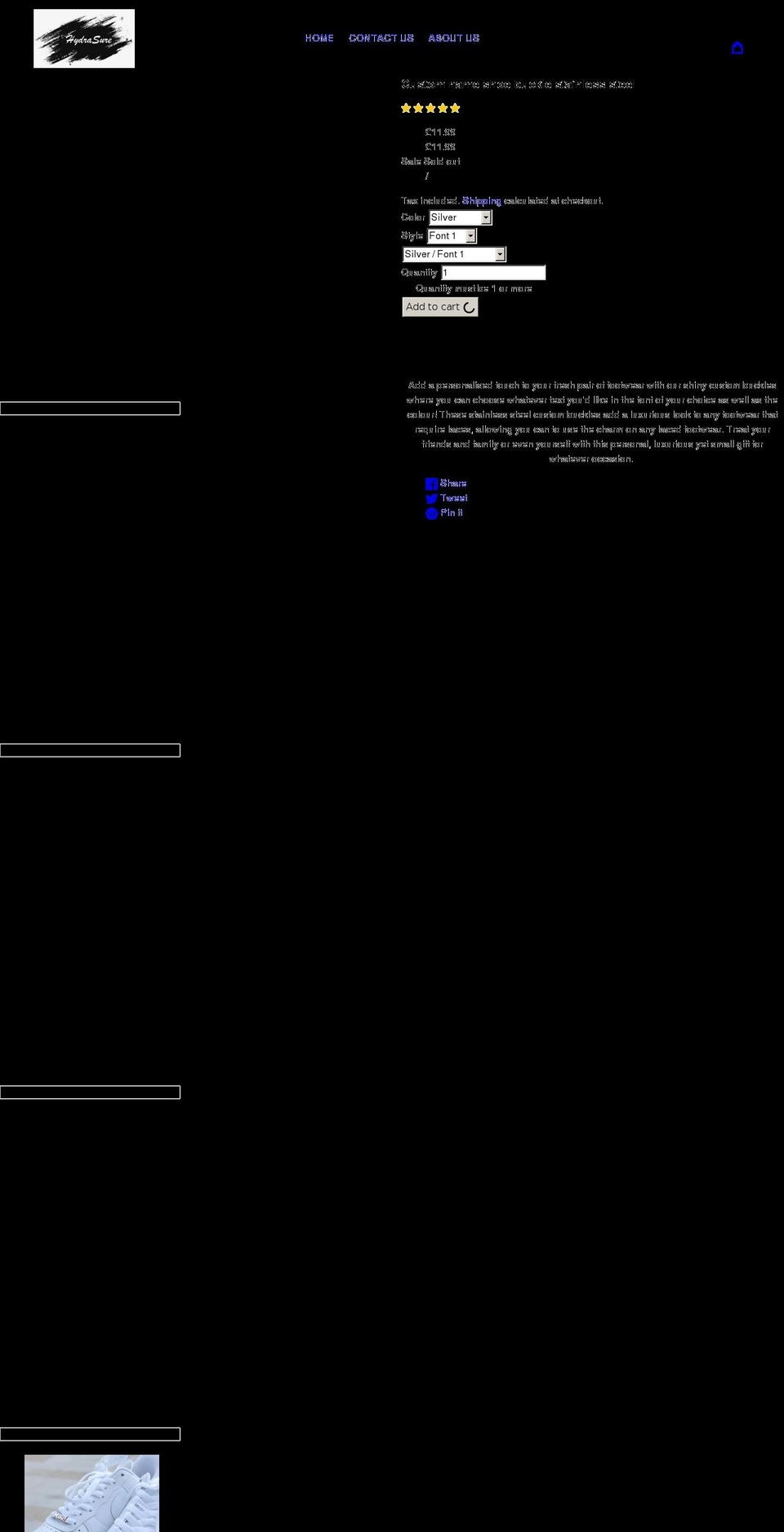 myhydrasure.com shopify website screenshot