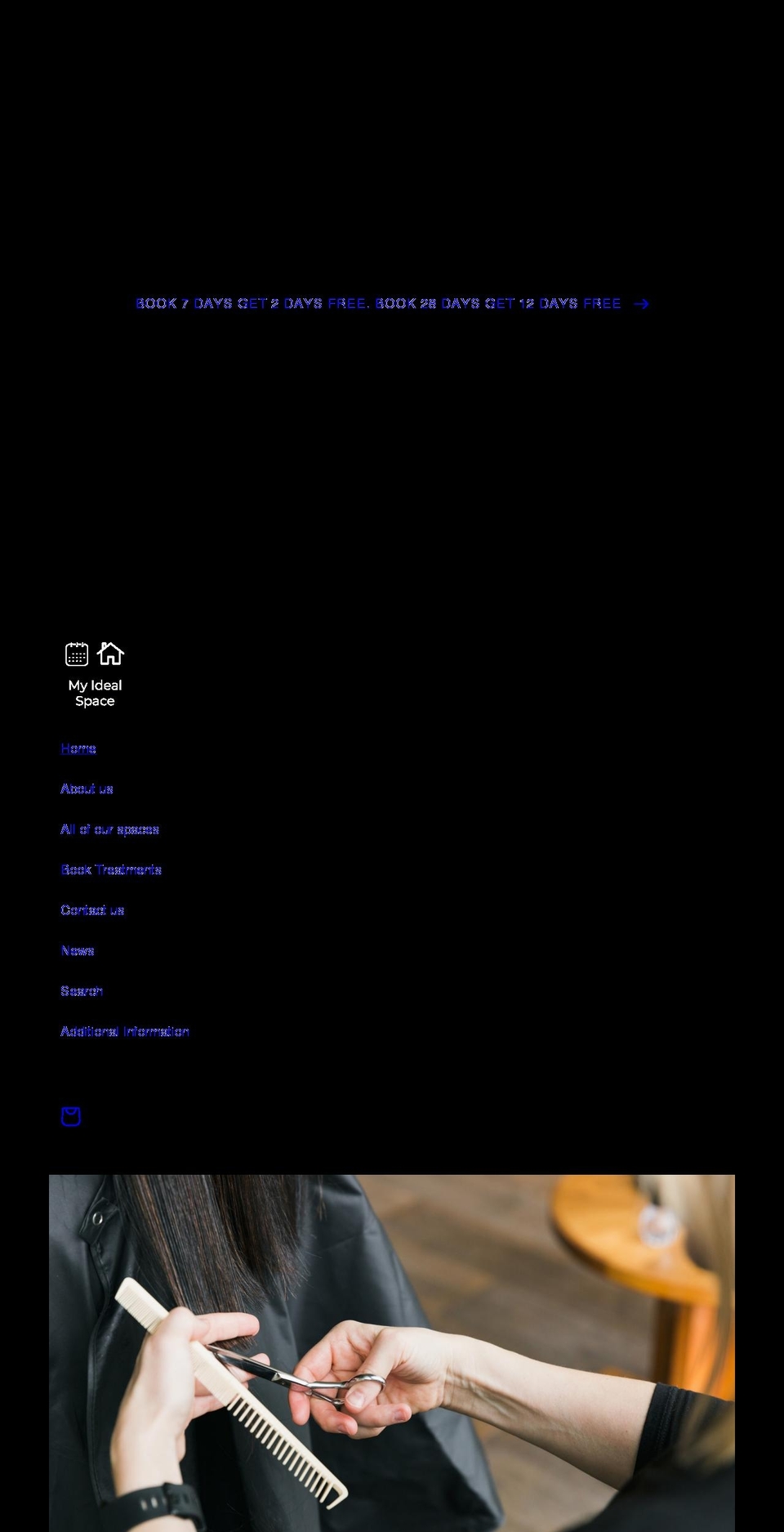 myidealspace.co.uk shopify website screenshot