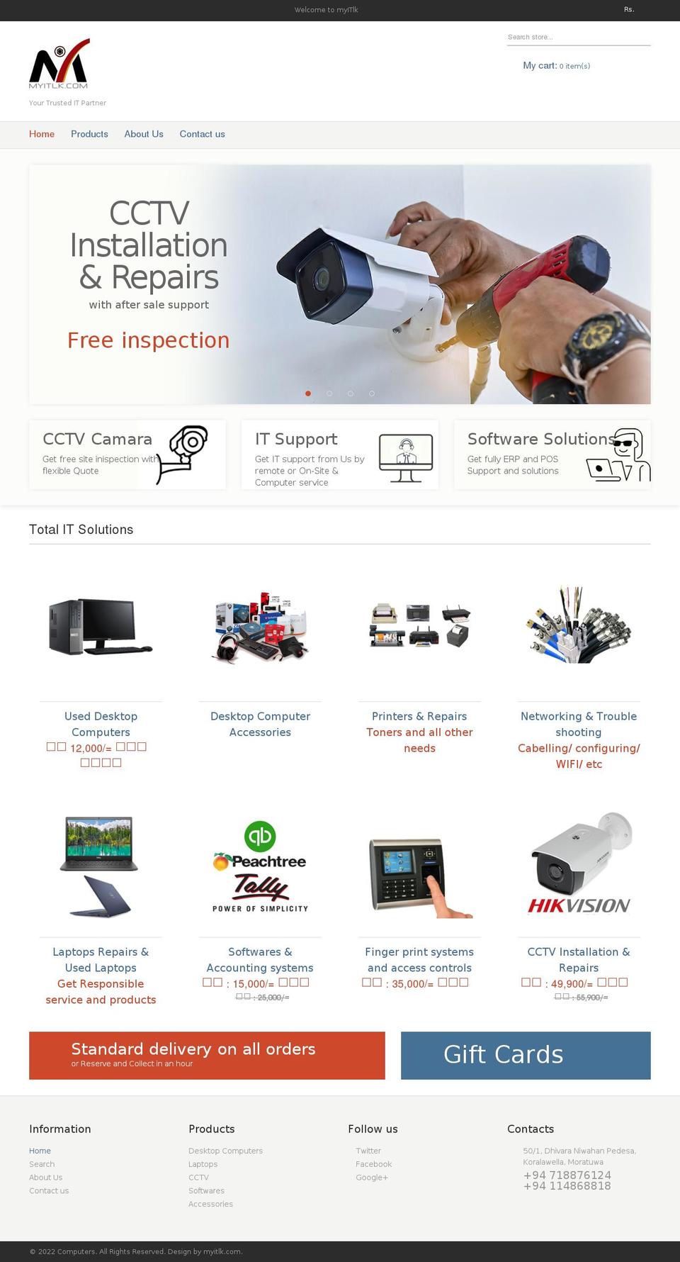 myitlk.com shopify website screenshot