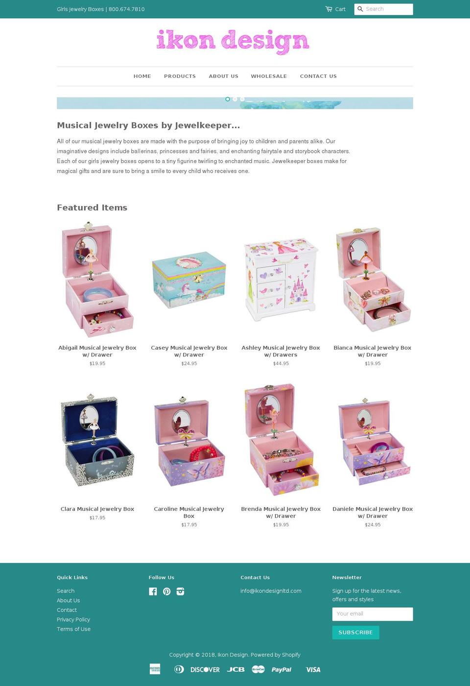 myjewelkeeper.com shopify website screenshot