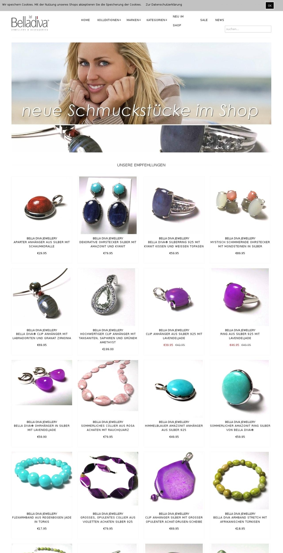 myjewels.eu shopify website screenshot