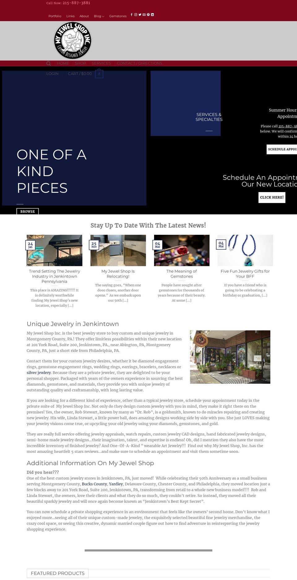 myjewelshopinc.com — Shopify storefront screenshot