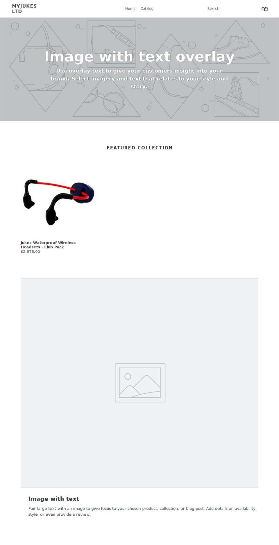 myjukes.com — Shopify storefront screenshot