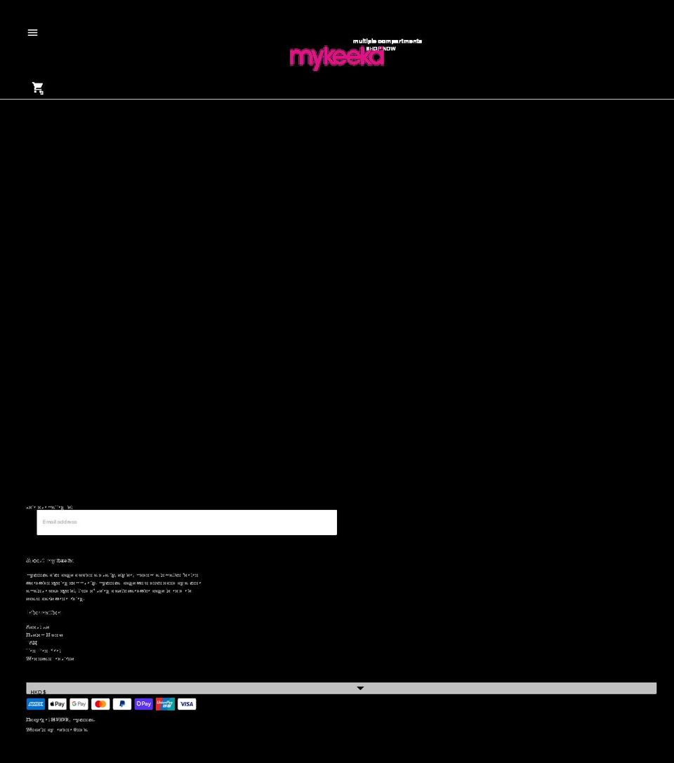 mykeeka.com shopify website screenshot