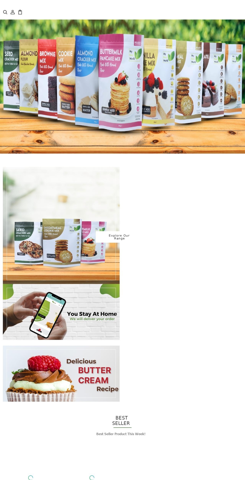 myketoworld.com shopify website screenshot