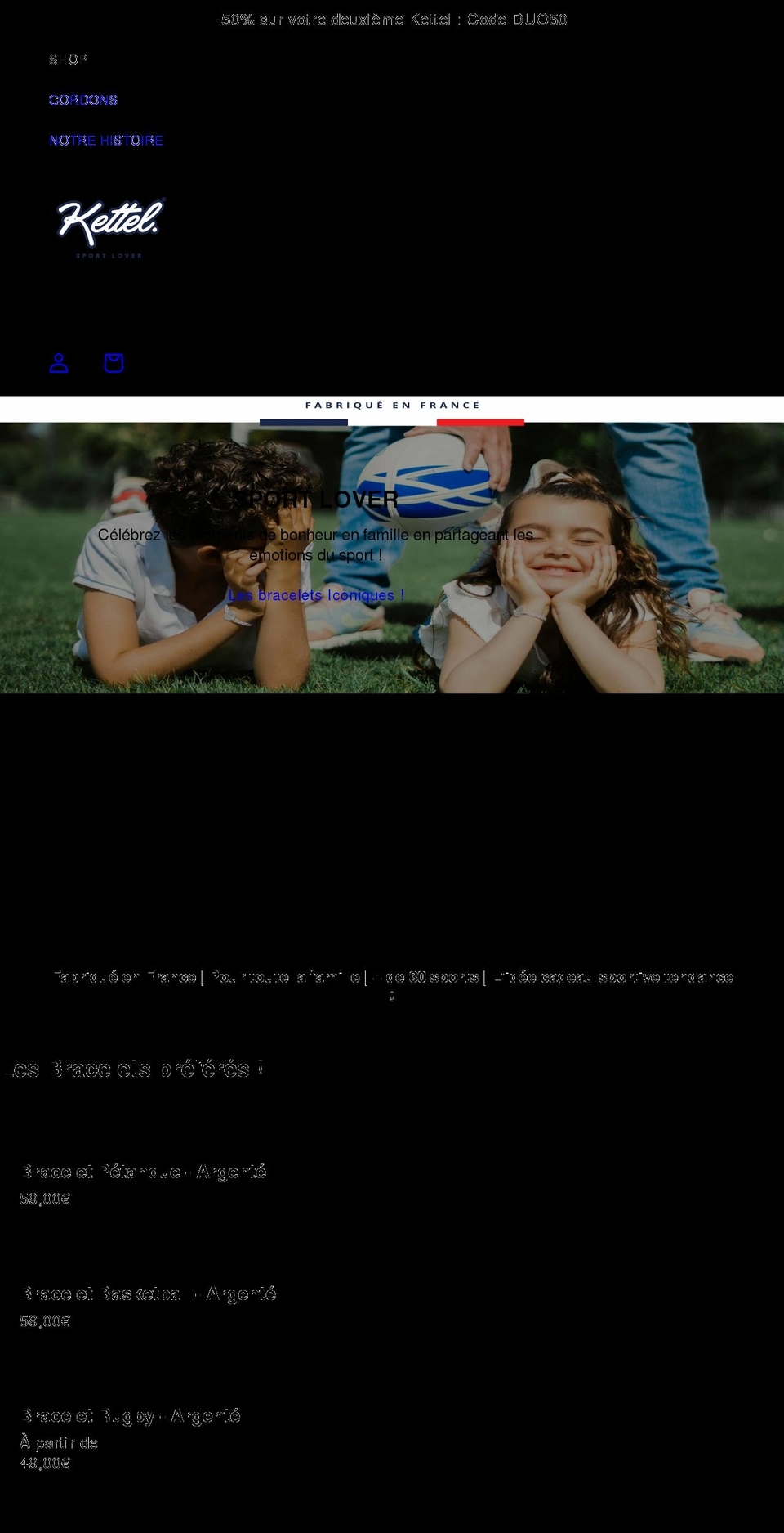 mykettel.com shopify website screenshot