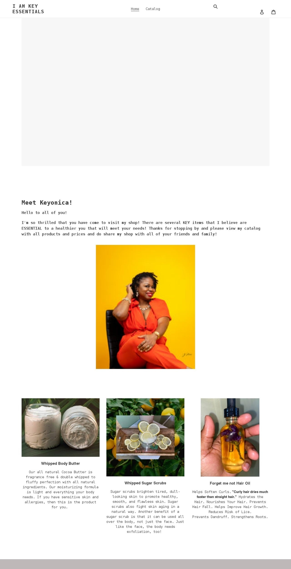 mykeyessentials.com shopify website screenshot