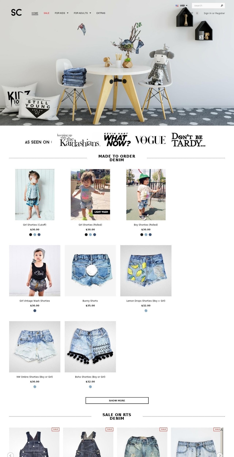 mykidstyle.com shopify website screenshot