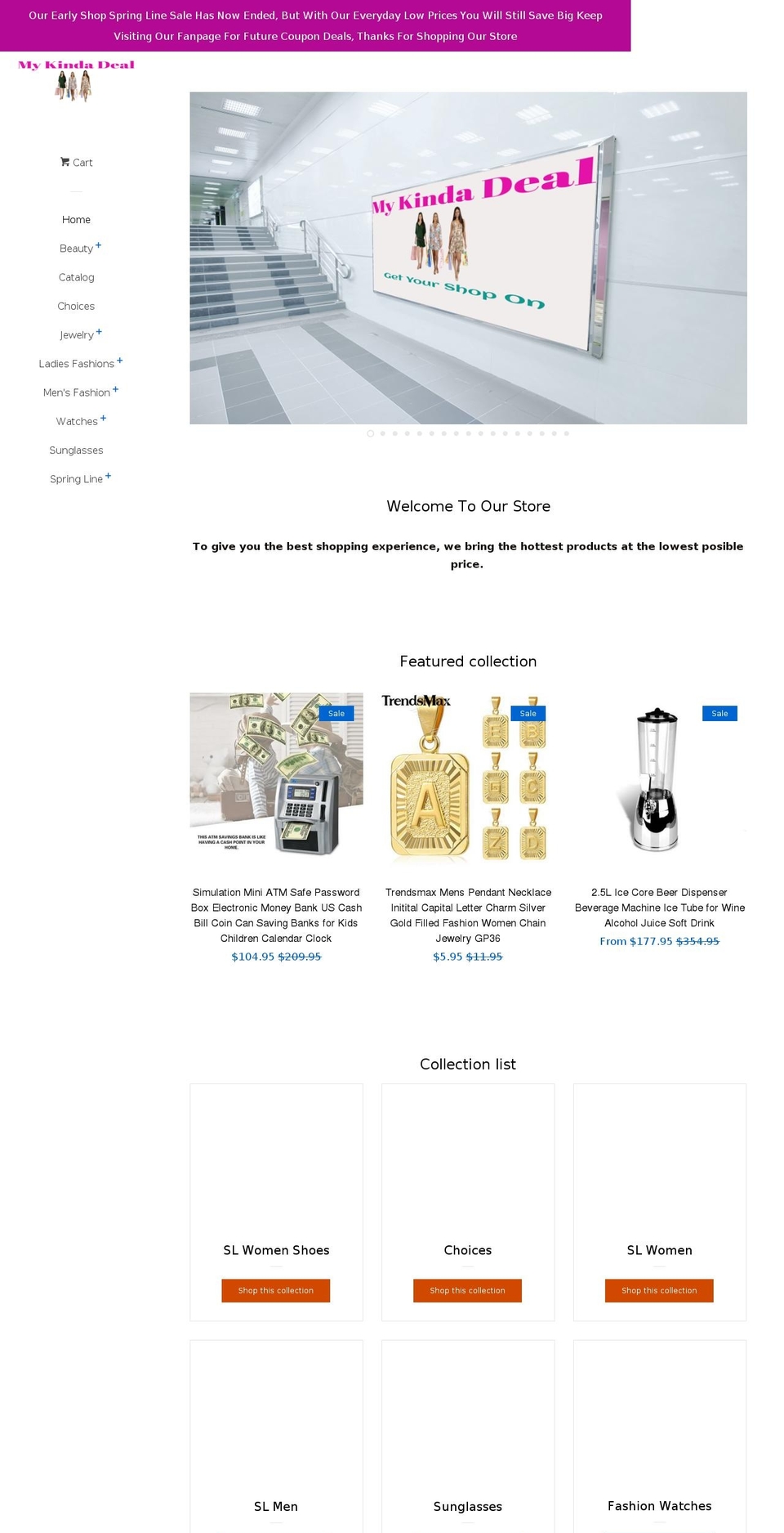 mykindadeal.com shopify website screenshot