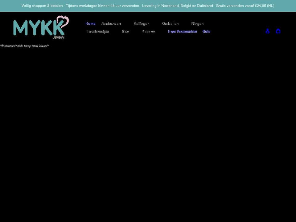 mykk.nl shopify website screenshot