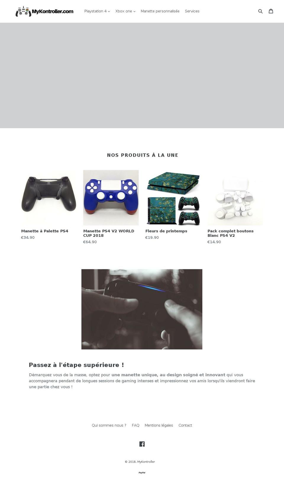 mykontroller.com — Shopify storefront screenshot