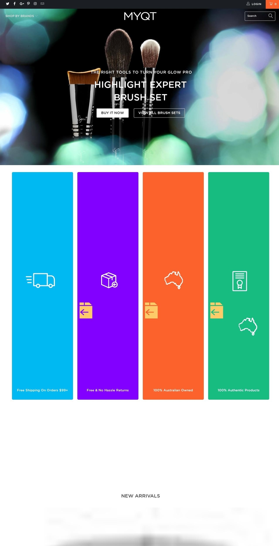 mykute.com shopify website screenshot