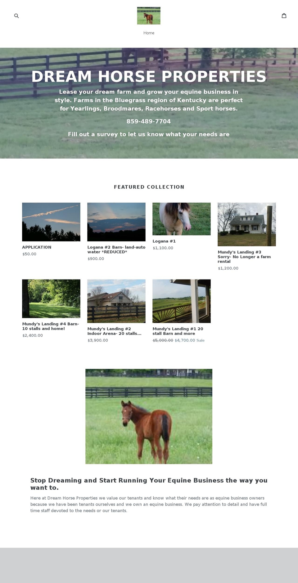 mykyfarm.com — Shopify storefront screenshot